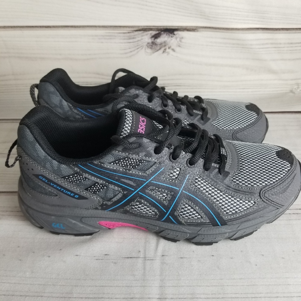 3/$30ASICS GEL Venture 6 Trail Running Shoes Black